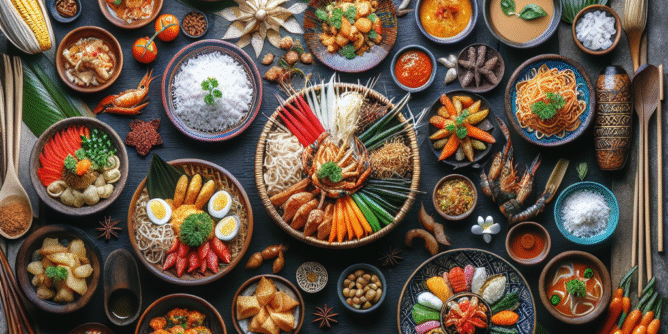 Mewarnai Gambar Makanan Tradisional Indonesia: Kreativitas dan Budaya