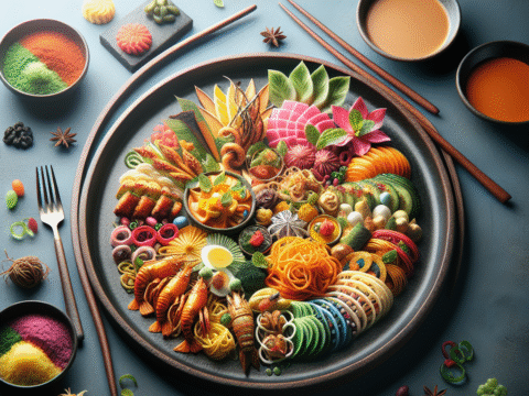 Kreasi Plating Makanan Indonesia yang Menggugah Selera dan Memanjakan Mata