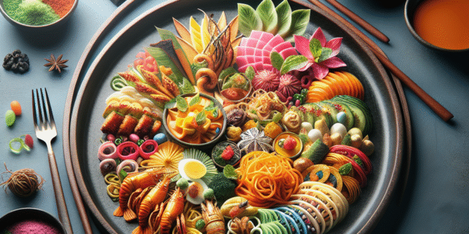 Kreasi Plating Makanan Indonesia yang Menggugah Selera dan Memanjakan Mata