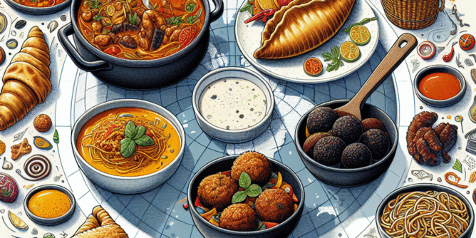 Eksplorasi 5 Makanan Internasional yang Terinspirasi oleh Cita Rasa