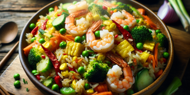 Kreasi Nasi Goreng Udang yang Menggugah Selera